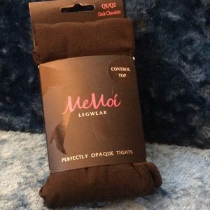 MeMoi Microfiber Control Top Tights